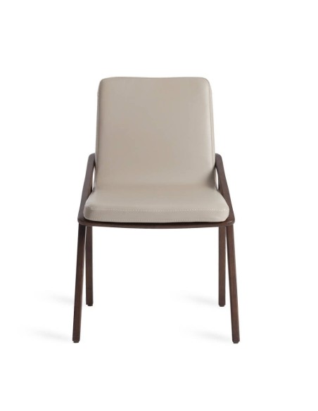 Silla polipiel visón