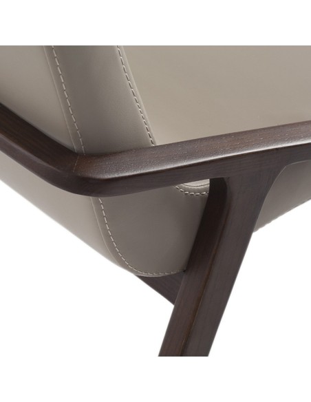 Silla polipiel visón