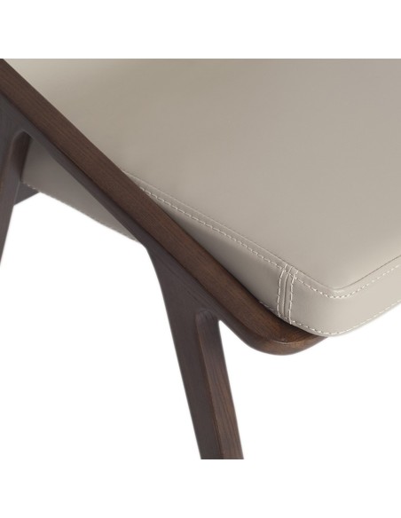 Silla polipiel visón