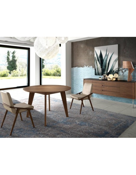 Silla polipiel visón