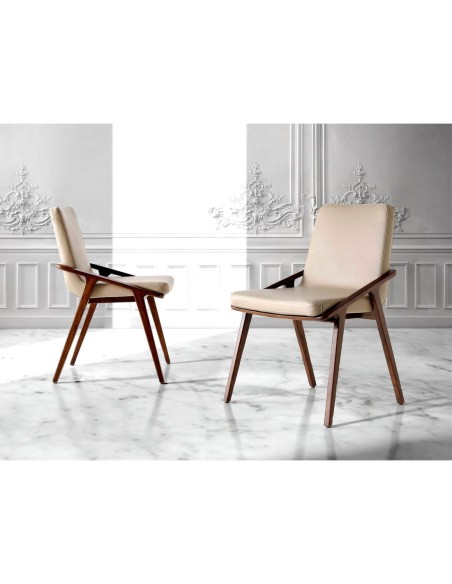 Silla polipiel visón