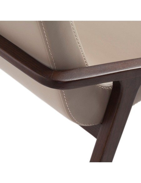 Silla polipiel visón