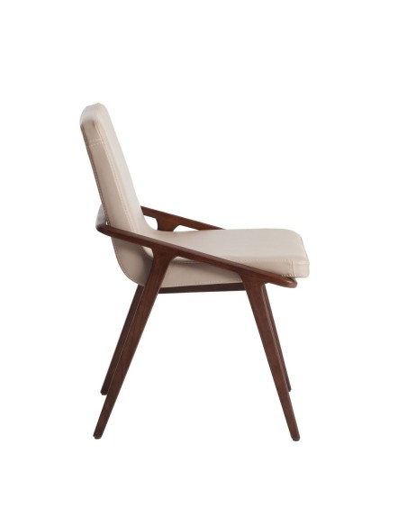 Silla polipiel visón