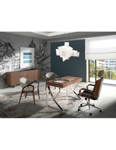 Silla polipiel visón