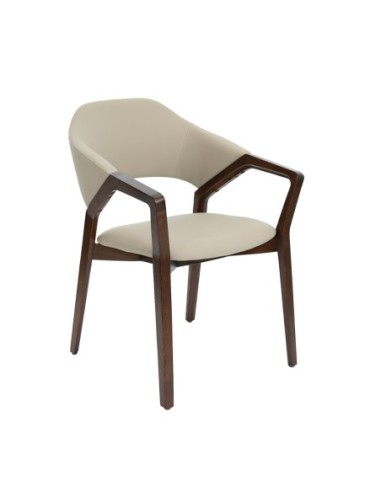 Silla polipiel visón