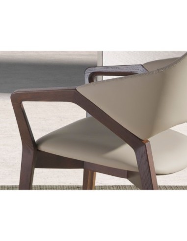 Silla polipiel visón