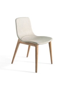 Silla tela beige