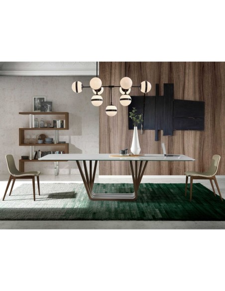 Silla tela beige