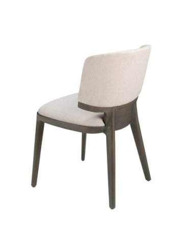 Silla tela gris claro