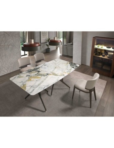 Silla tela gris claro