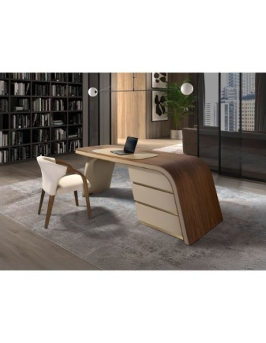 Silla terciopelo crema