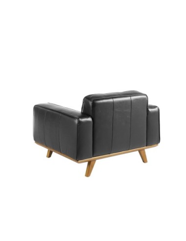 Sillón Chester piel negro