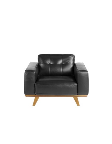 Sillón Chester piel negro