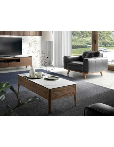Sillón Chester piel negro