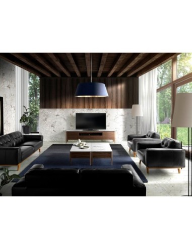 Sillón Chester piel negro