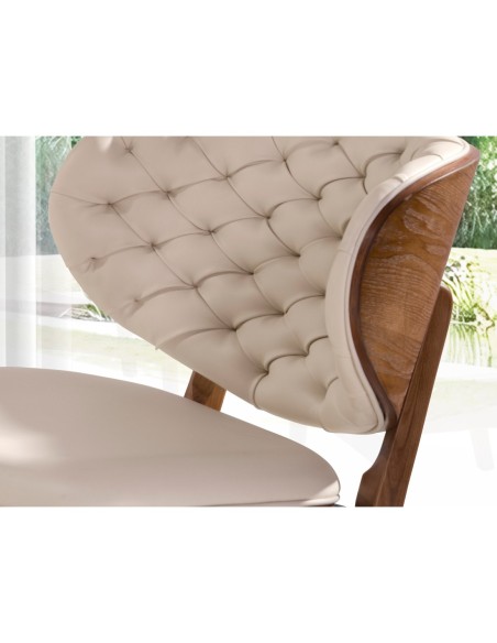 Sillón polipiel arena