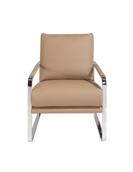 Sillón polipiel visón