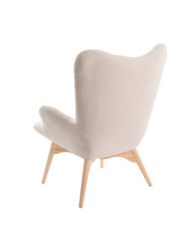 Sillón tela beige