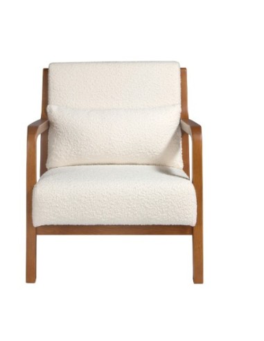 Sillón tela blanco