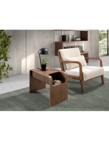 Sillón tela blanco