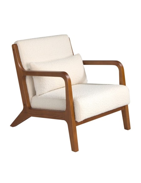 Sillón tela blanco
