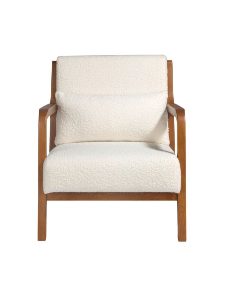 Sillón tela blanco