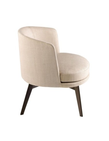 Sillón tela crema