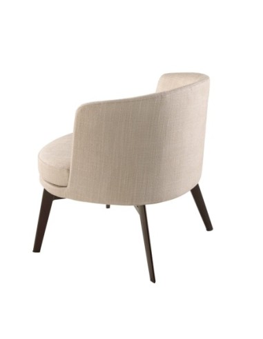 Sillón tela crema