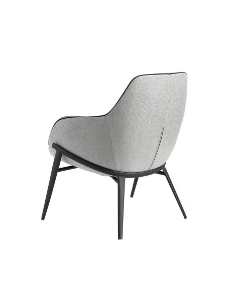 Sillón tela gris