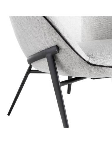 Sillón tela gris