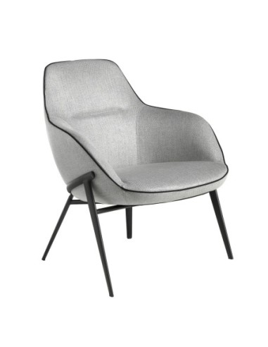 Sillón tela gris