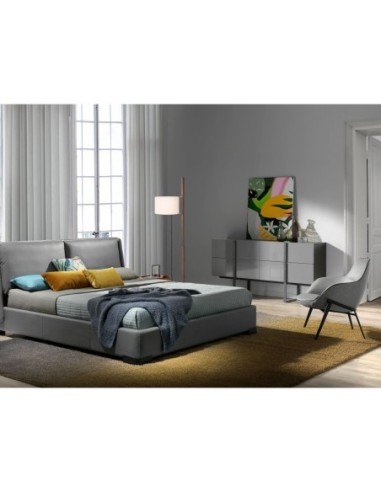 Sillón tela gris